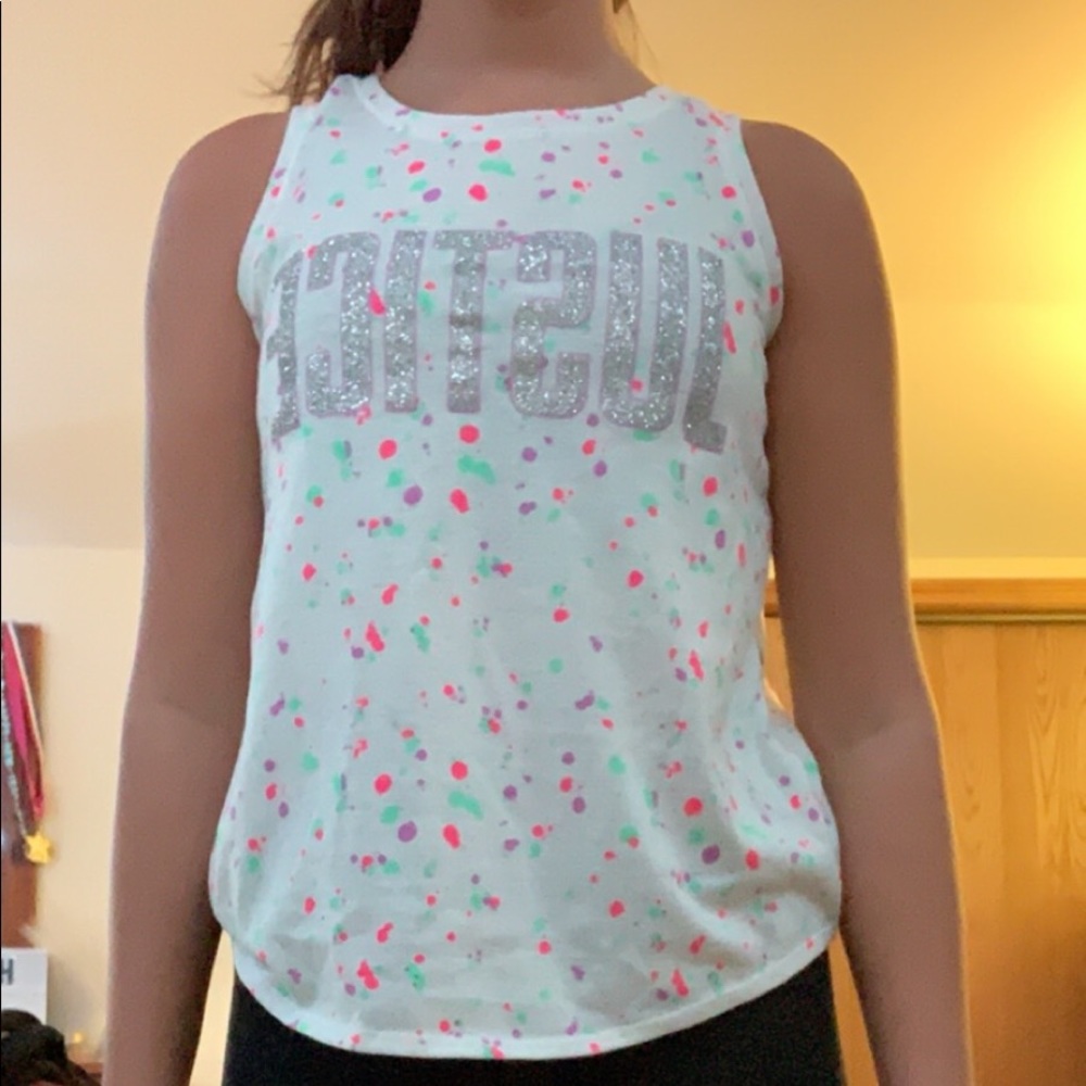 Justice tank top